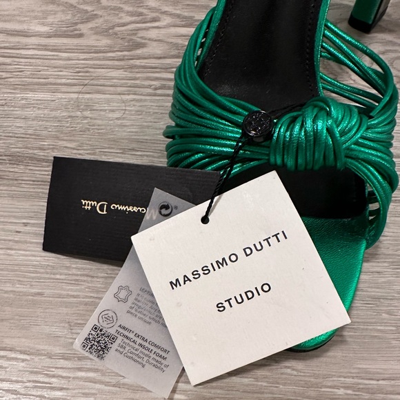 Massimo Dutti Studio leather heels - Picture 4 of 5